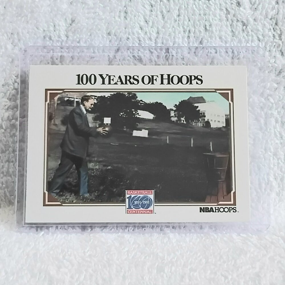 3/$25 Mint 1991 NBA Hoops 100 Years of Hoops NBA Card 301!!